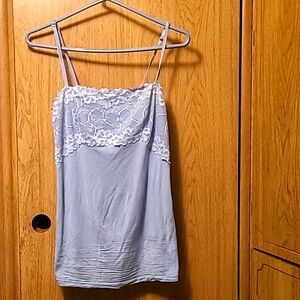 Felina, size L, blue tank top